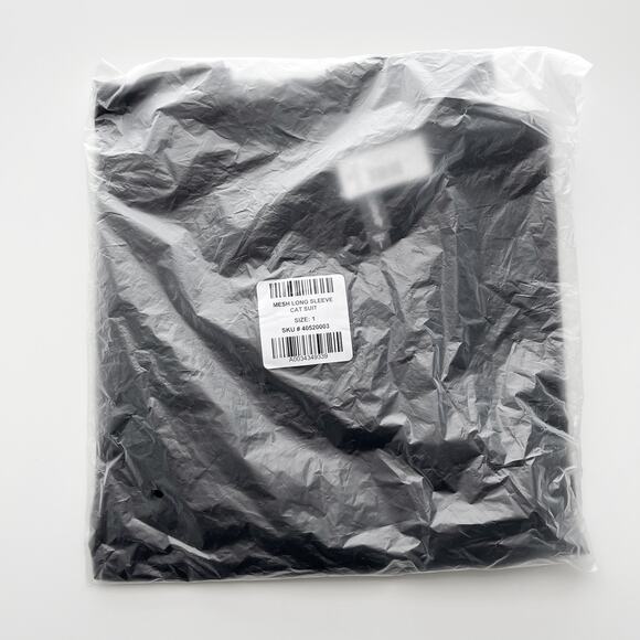 Torrid Mesh Catsuit - Long Sleeve Full Bodysuit One Piece Sheer Plus Lingerie 1X - Picture 2 of 14